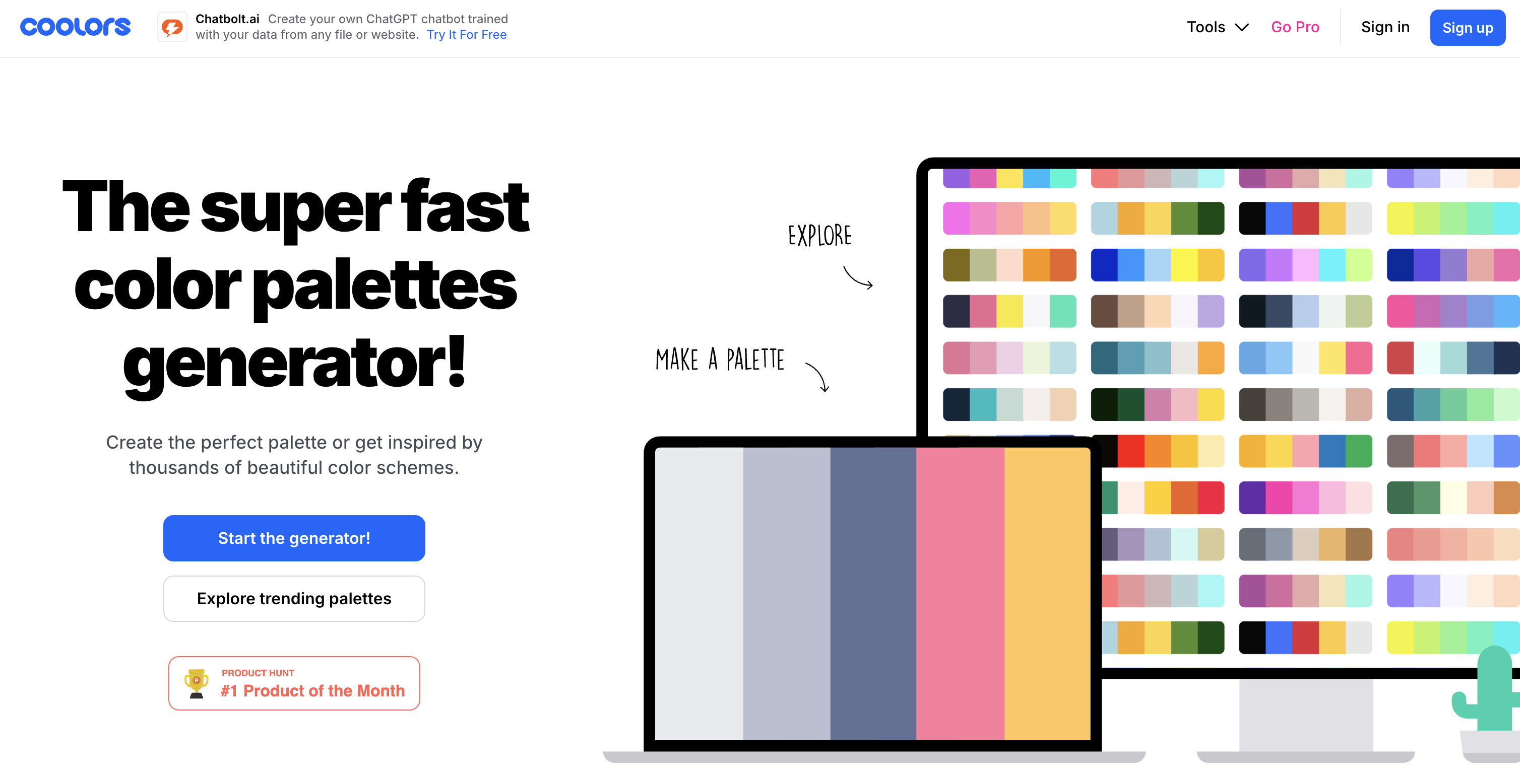 Coolors.co Color Palette Generator